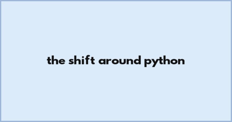 The Shift Around 用Python开发特性化提示体系韶勾 The Shift Around 用Python开发特性化提示体系韶勾